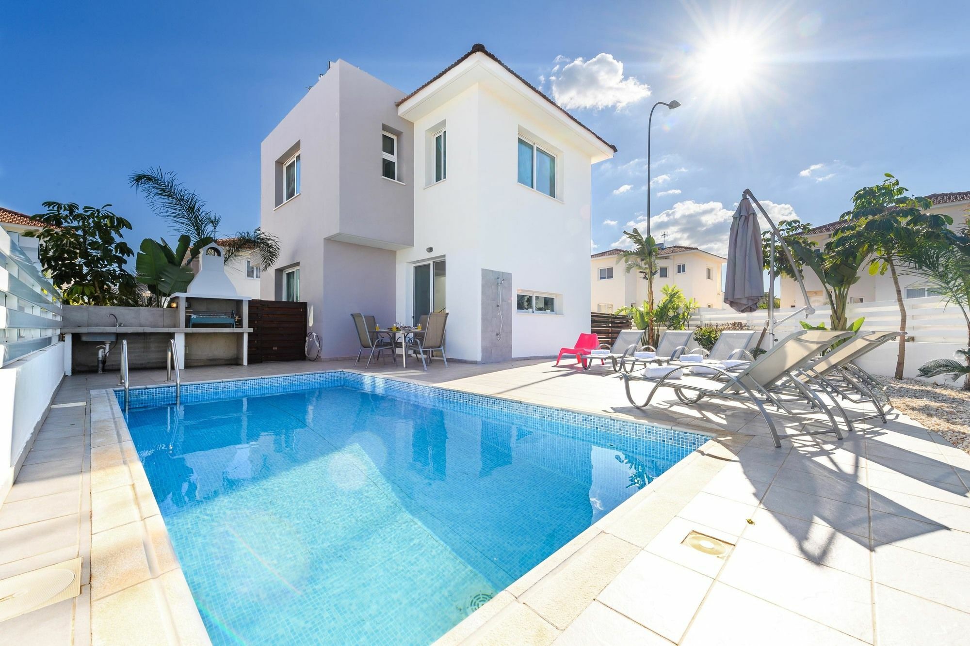 פאראלימני Avra Villas מראה חיצוני תמונה